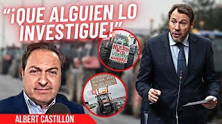 Albert Castillón revela cómo es el sucio chantaje que Óscar Puente le hace a los transportistas [upl. by Igig]