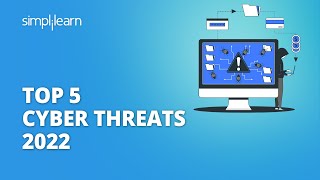 Top Cyber Threats 2022  Cybersecurity Threats You Need To Know About  Shorts  Simplilearn [upl. by Limhaj883]