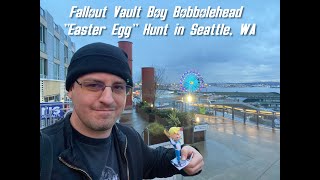 Fallout Fan hides Fallout Vault Boy Bobbleheads in Seattle WA for IRL Easter Egg Hunt [upl. by Vernice227]