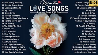 Love Songs Of All Time Playlist Romantic Love Songs 2024  Love Songs 70s 80s 90s WestlifeBoyzone [upl. by Ylas394]