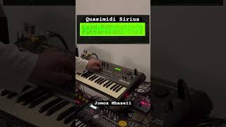 Quasimidi Sirius pattern 002  Mbase 11 bassdrum 1 [upl. by Dud]