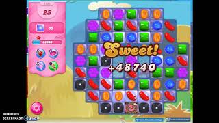 Candy Crush Level 1593 Audio Talkthrough 1 Star 0 Boosters [upl. by Kragh]