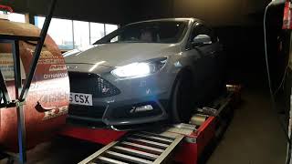 Ford Focus ST 250 MK35 2015 DYNO Run [upl. by Sanborne]