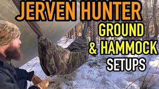 Thermal Shelter for Ground and Hammock with Jerven Fjelduken Hunter [upl. by Ellehcir]