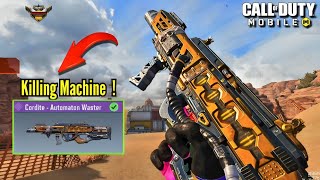 CORDITE Best Attachments For Season 6  Call Of Duty Mobile  Insane Accuracy  High DAMAGE [upl. by Emalee]