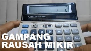 Cara memperbaiki Kalkulator mati [upl. by Eenram]