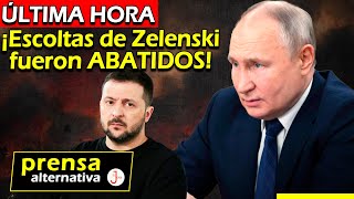 Rusia arrasó con la “guardia personal” ucraniana Volaron con bombas aéreas Generales también [upl. by Leahcimal]