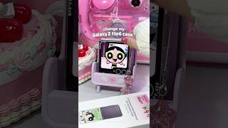 Buttercup galaxyzflip6 case 💚 by SLBS ❕ zflip6 samsung flipphone powerpuffgirls [upl. by Aicen]