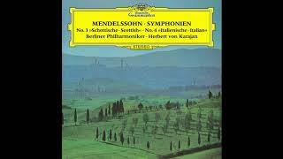 Mendelssohn Symphony n 3  Karajan BPO 24bit96khz 2016 [upl. by Adabelle274]