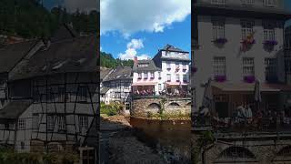 Этот город нужно посетить в Германии Monschau Deutschland shorts monschautravellifedeutschland [upl. by Acila]