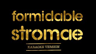 Stromae  Formidable Karaoke Version [upl. by Marou]