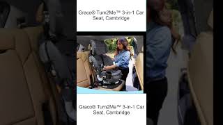 Graco® Turn2Me™ 3 in 1 Car Seat Cambridge shorts [upl. by Tichonn]