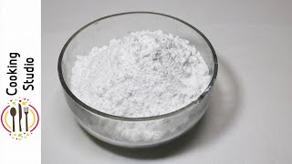 Icing Sugar or Powder Sugar Recipe By Cooking Studio with uses  Confectioners Sugar Icing Recipe [upl. by Latoniah348]