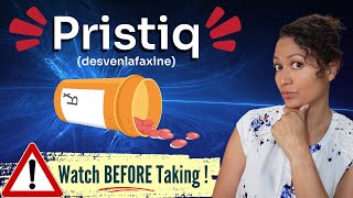 What you MUST Know BEFORE Taking Pristiq desvenlafaxine [upl. by Ardnossak270]