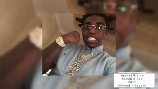 Tunnel Vision  Kodak Black Slowed  Reverb [upl. by Tess]