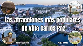 VILLA CARLOS PAZ  7 Lugares que tenes que conocer si venís a VCP  Verano 2024 I Córdoba [upl. by Ynaiffit]