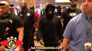 ANDRE BERTO MISTAKEN FOR KEVIN HART AT THE MGM GRAND [upl. by Nymrak108]