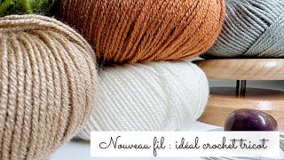 Ce nouveau fil est INCROYABLE 🧶 Tuto crochet facile 🧶 Des idées crochet tricot pour les fêtes [upl. by Clifton]