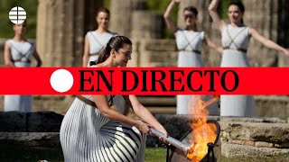 🔴 DIRECTO  Ceremonia de encendido de la llama olímpica [upl. by Lenad645]