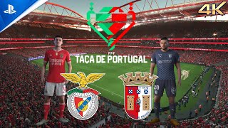 SL Benfica  SC Braga  TAÇA DE PORTUGAL 2324  PS5 4K [upl. by Hurd]