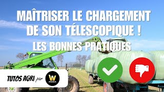 Télescopique  les bonnes pratiques de chargement [upl. by Ollopa]