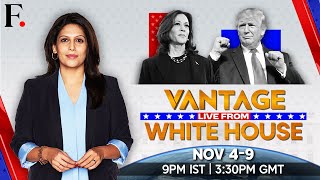 LIVE from White House Trump Defeats Harris To Reclaim US Presidency  Vantage with Palki Sharma [upl. by Aramenta]