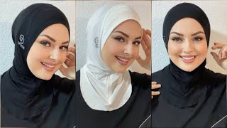 Hazır Bone Nasıl Bağlanır yeni Hijab Tutorial Turban لفات و طرح توربان بونية [upl. by Blakely]