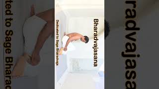 how to do Bharadvajasana  Chakra Yoga Vimal [upl. by Asilehs902]