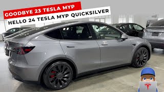 Sold My 2023 Tesla Model Y Performance for a New 2024 Quicksilver Model Y Performance [upl. by Durwood]