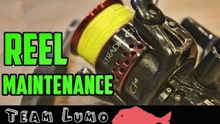 Shimano Stradic Ci4 2500 Reel Maintenance [upl. by Adnilav]