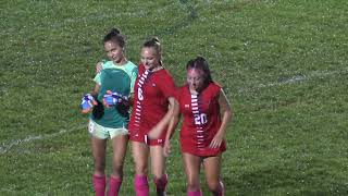 Highlights Frontier Regional Girls Soccer vs Southwick [upl. by Mannie177]