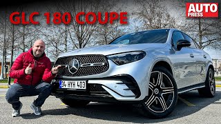 2024 MercedesBenz GLC 180 Coupe AMG test sürüşü  Sinan Sertoğlu [upl. by Tildi]