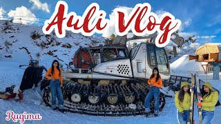 Auli Vlog  Rugima  Rugees  Gimaashi  travel vlog [upl. by Richel734]