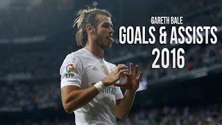 Gareth Bale 2016 ● Goals amp Assists ● No Other  HD [upl. by Nylissej486]