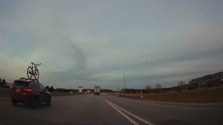 HD Dash Cam  Interstate94 East In Wisconsin  Sullivan Ixonia Oconomowoc Delafield  April 2022 [upl. by Eelyab287]