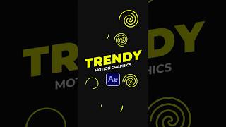 Create Trendy Motion Graphics in After Effects tutorial [upl. by Geesey]