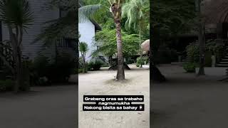 Grabeng Oras sa trabaho nagmumukha na akong bisita sa bahay👧🥹 islandlife shortvideo viral [upl. by Coucher]