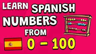 Learn the NUMBERS 0  100 in Spanish 🇪🇸 Spanish For Beginners 🌟 [upl. by Nnovahs]