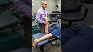 Lower Extremity Popliteus Palpation and Muscle Testing [upl. by Orsino723]