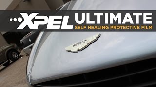 Aston Martin V12 Vanquish Clear Bra Protection Film [upl. by Akkim142]