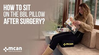 How To Sit on BBL Pillow After BBL Surgery [upl. by Nivram918]