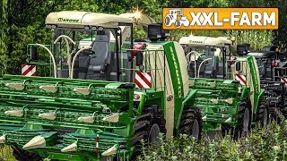 LS17 XXLFarm Krone Big X 1100 HäckslerKONVOI  LS17 Süd Thüringen 37 [upl. by Etz]