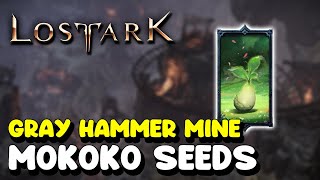 Lost Ark ALL MOKOKO SEED LOCATIONS in GRAY HAMMER MINE [upl. by Adiesirb]