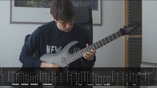 Periphery  Wax Wings  Guitar Solo w TABS [upl. by Warfield239]