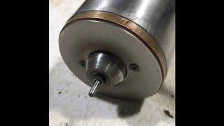 Westwind Air Bearing High Speed ATC Spindle  Model 10808  Test [upl. by Ettegirb7]