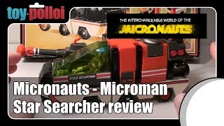 Vintage toy review  Micronauts Star Searcher by MegoAirfix [upl. by Engen]