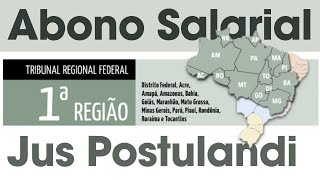 ABONO SALARIAL PISPASEP 2025 NOVO PAGAMENTO Jus Postulandi TRF1 Parcelas vinculadas ao cpf [upl. by Wier]