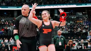 Pomonas Persaeus Gomez wins her 4th State Wrestling Title [upl. by Shiroma429]