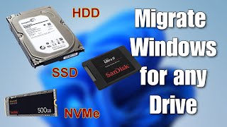 ✨How to Transfer Any Windows to Another disk\HDD  SSD  NVMe➡️Clone Windows 1110 81 and 7\💯 [upl. by Alicia]