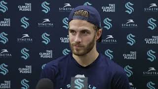 Kraken Sound Alex Wennberg  Mar 6 2022 Postgame [upl. by Anirres]